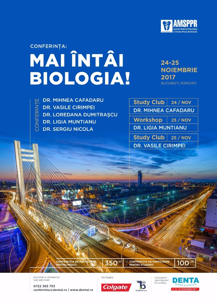 Invitatie Conferinta Mai Intai Biologia Universitatea Apollonia